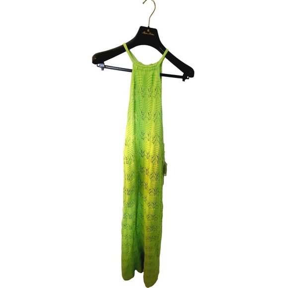 House of Harlow 1960 Crochet Maxi Knit Dress In green NWT - Size Medium (6--8) - Picture 3 of 4